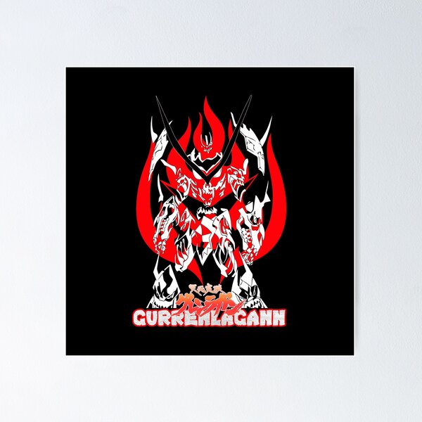 Tengen Toppa Gurren Lagann Poster for Sale by LOUBNASHOP94