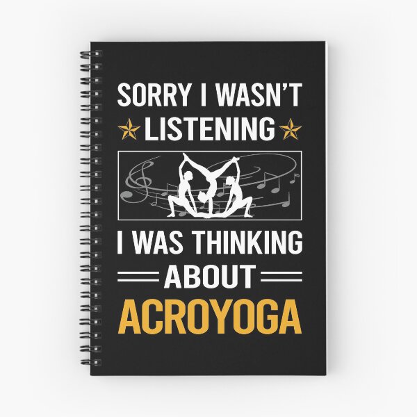 Item preview, Funny Listening Acroyoga Acro Yoga designed and sold by jiggleterrified.