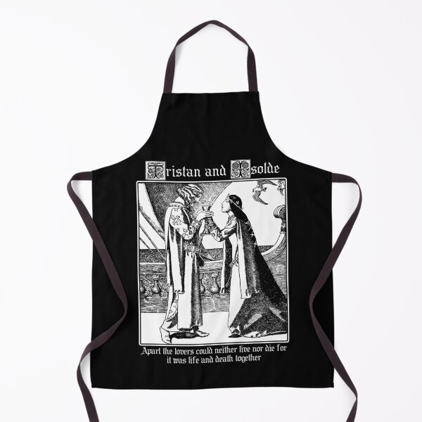 Item preview, Tristan & Isolde, Arthurian Gift, Myths and Legends, Vintage Illustration designed and sold by Proverbial Wisdom Design.