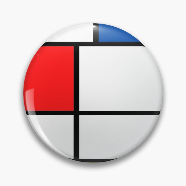 Item preview,  De Stijl #1 (Mondrian Inspired) Modern Bauhaus Abstract  designed and sold by SeemDev786.