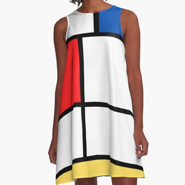 Item preview,  De Stijl #1 (Mondrian Inspired) Modern Bauhaus Abstract  designed and sold by SeemDev786.