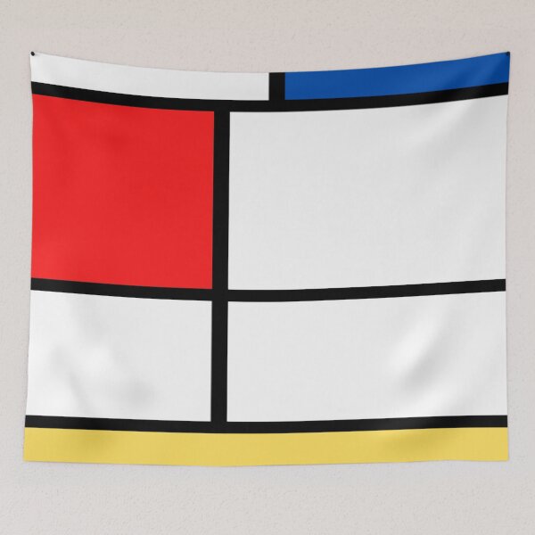 Item preview, De Stijl #1 (Inspirado en Mondrian) Resumen moderno de la Bauhaus designed and sold by SeemDev786.