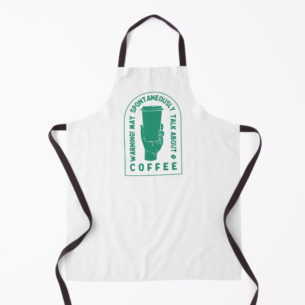 Item preview, Warning May Spontaneously Talk About Coffee, Green designed and sold by anghelapparel.