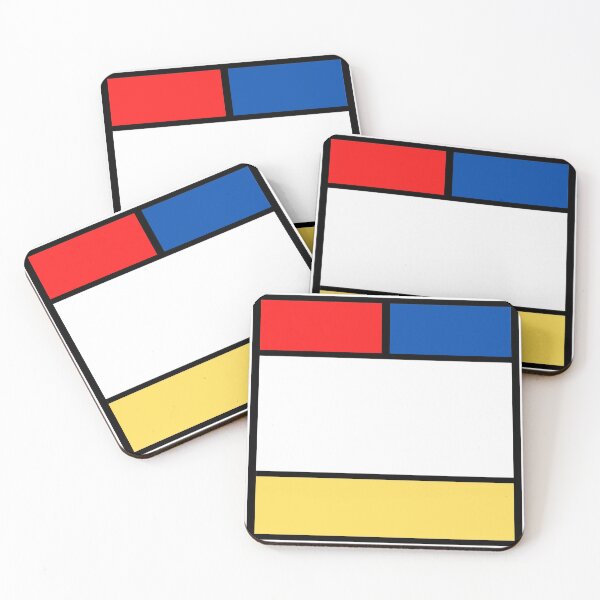 Artikelvorschau, De Stijl #1 (Mondrian Inspired) Modernes Bauhaus Abstrakt entworfen und verkauft von SeemDev786.
