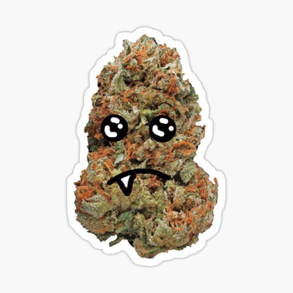 Nug Budz Dopey Face Sticker For Sale By Harrynichol56 Redbubble 