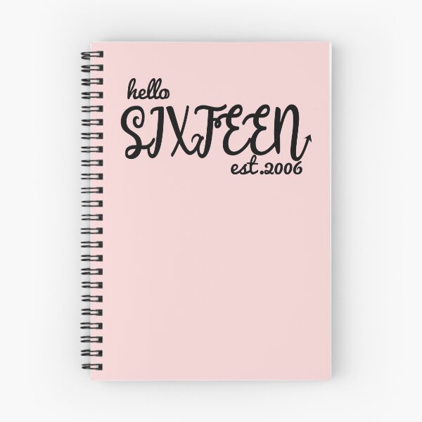 Aperçu de l'œuvre Hello Sixteen - Idée cadeau 16e anniversaire créée et vendue par asprse.