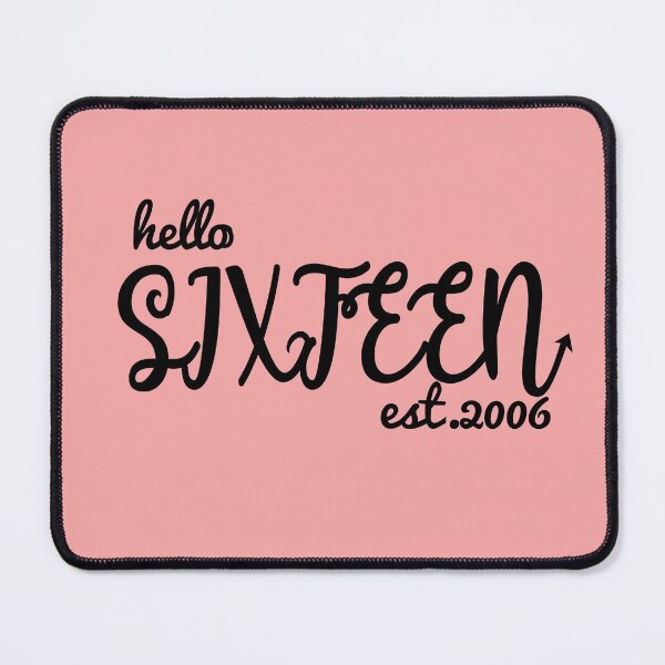 Item preview, Hello Sixteen - 16th Birthday gift idea designed and sold by asprse.
