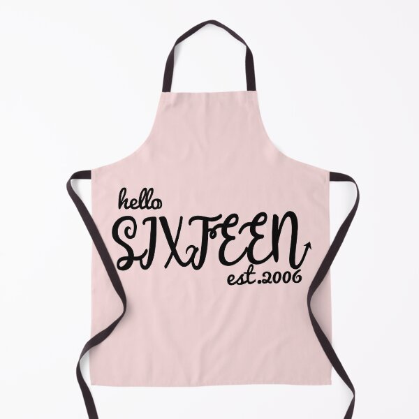 Aperçu de l'œuvre Hello Sixteen - Idée cadeau 16e anniversaire créée et vendue par asprse.