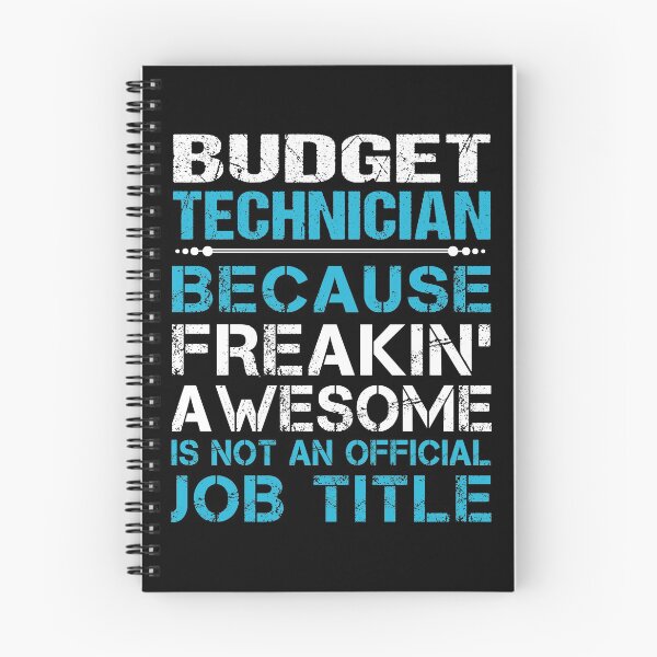 Item preview, Budget Technician T Shirt - Freaking Awesome Job Gift Item Tee designed and sold by oetate4774.
