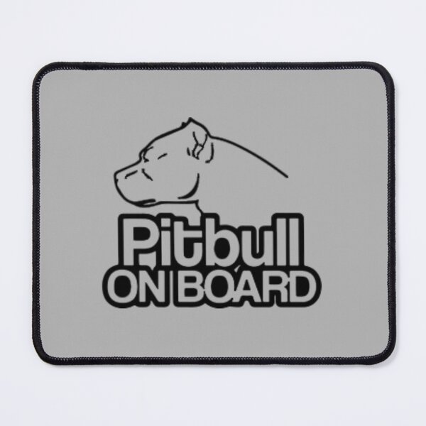 Item preview, pit bull on board designed and sold by Worldofdesign1.
