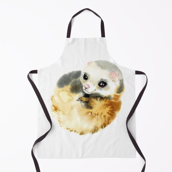 Item preview, polecat-watercolor portrait animals designed and sold by Hartics.