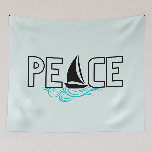 Item preview, Sailboat peace sailing designed and sold by soniaaseguin.
