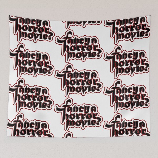 Item preview, Fancy a horror movie? designed and sold by Jokertags.
