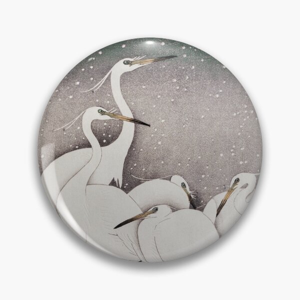 Item preview, Group of Egrets by Ohara Koson - Great Arts designed and sold by InHerits.