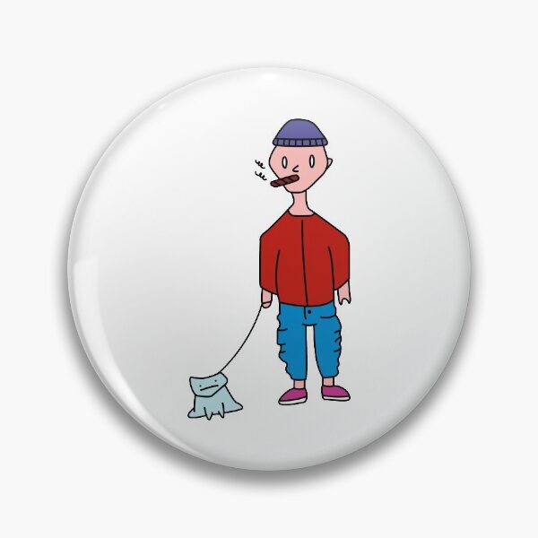Item preview, Man walking dog designed and sold by Sabo Design.