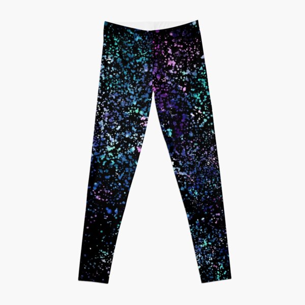 Faceted Elegant Diamond Gem Image Pattern Leggings