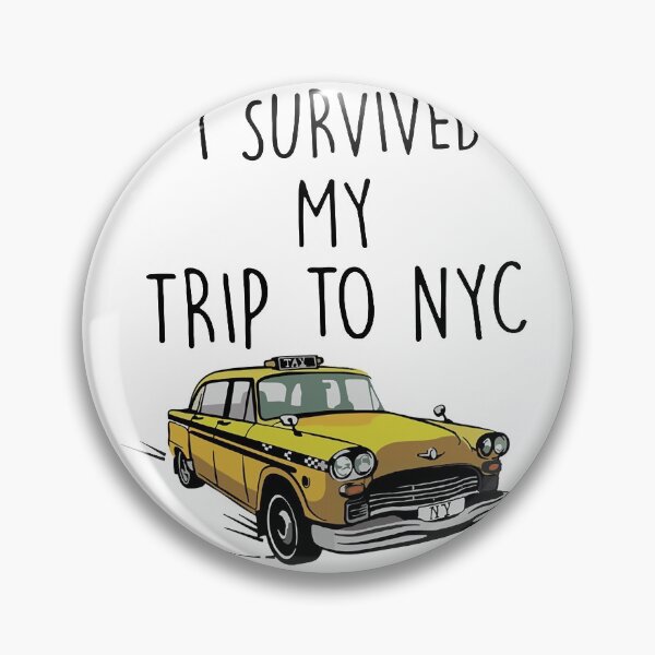 Item preview, I survived my trip to nyc  designed and sold by TheBFStore.