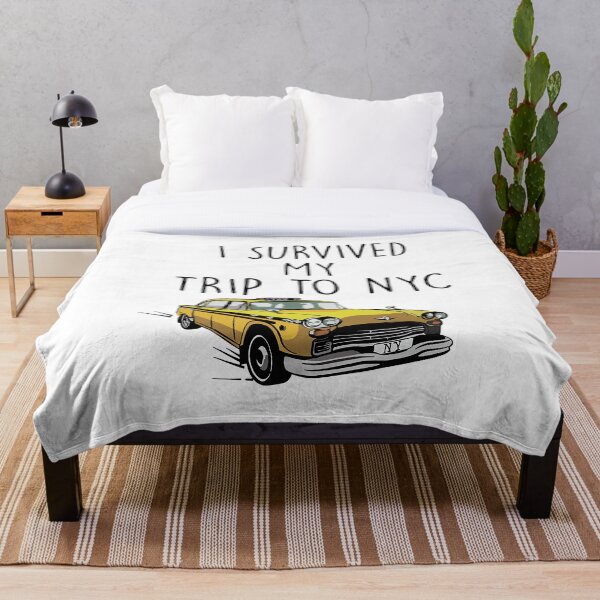 Aperçu de l'œuvre J'ai survécu à mon voyage à New York créée et vendue par TheBFStore.