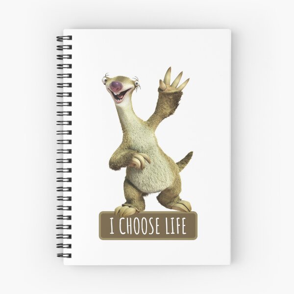Item preview, Sid I Choose Life, Sloth I Choose Life designed and sold by ladylaughprints.