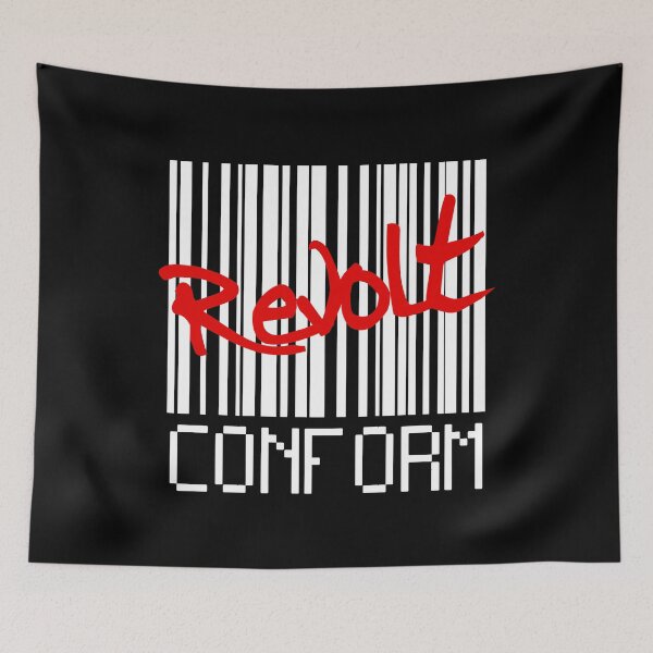 Item preview, REVOLT! (don't conform) designed and sold by 2Girls1Shirt.