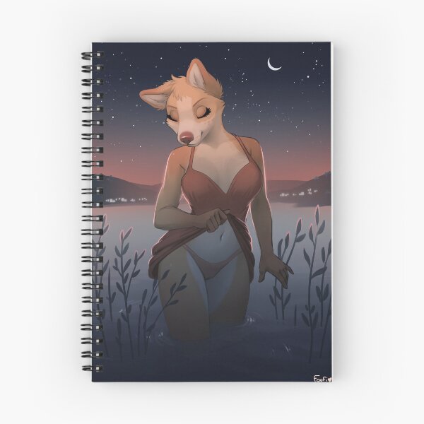 Aperçu de l'œuvre Vénus (version nuit SFW) créée et vendue par foufi-furry.