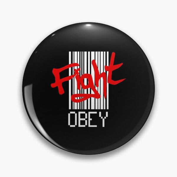Item preview, FIGHT! (don't obey) designed and sold by 2Girls1Shirt.