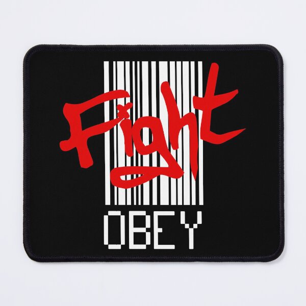 Item preview, FIGHT! (don't obey) designed and sold by 2Girls1Shirt.