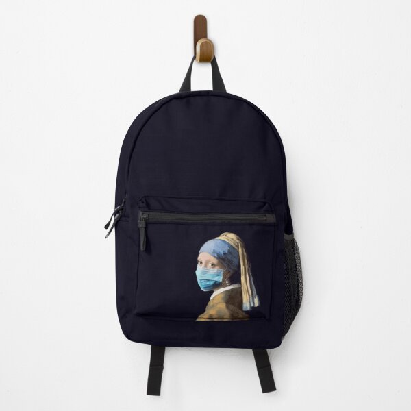 Item preview, Girl with a pearl earring and face mask designed and sold by knappidesign.