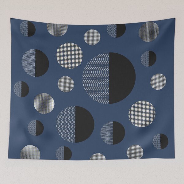 Item preview, Pallo, Retro Circle with Texture Pattern designed and sold by BesanoStyle.