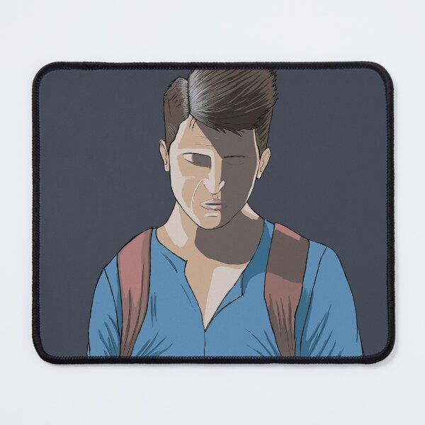 Item preview, Digital photoshop drawing of Nathan Drake from Uncharted 4 game designed and sold by deividasj.