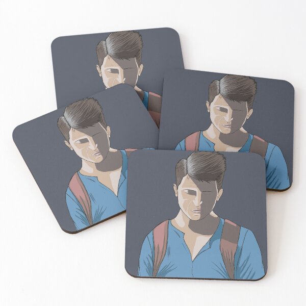 Item preview, Digital photoshop drawing of Nathan Drake from Uncharted 4 game designed and sold by deividasj.