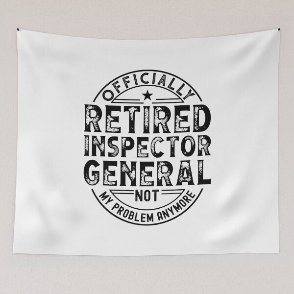 Item preview, Retired Inspector General designed and sold by wittyshop.