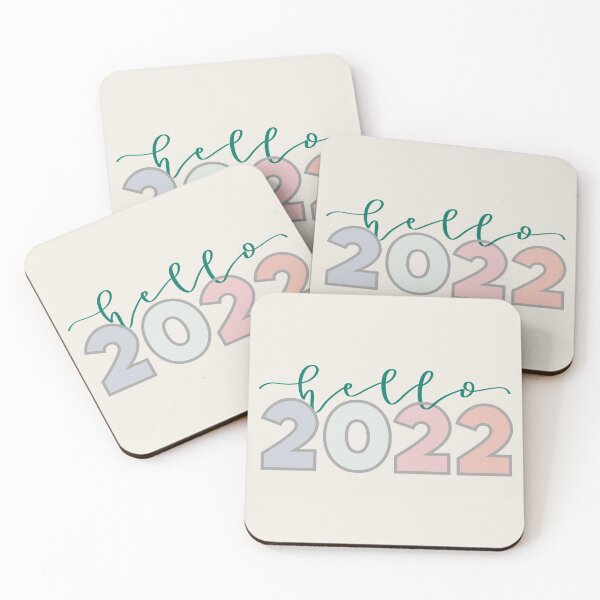 Item preview, Hello 2022 designed and sold by MadeByMeera.