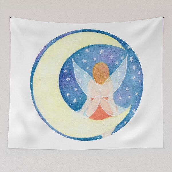 Item preview, Moon Fairy designed and sold by Art by Kathleen Stuart.