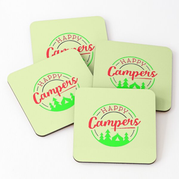 Item preview, happy campers designed and sold by Worldofdesign1.