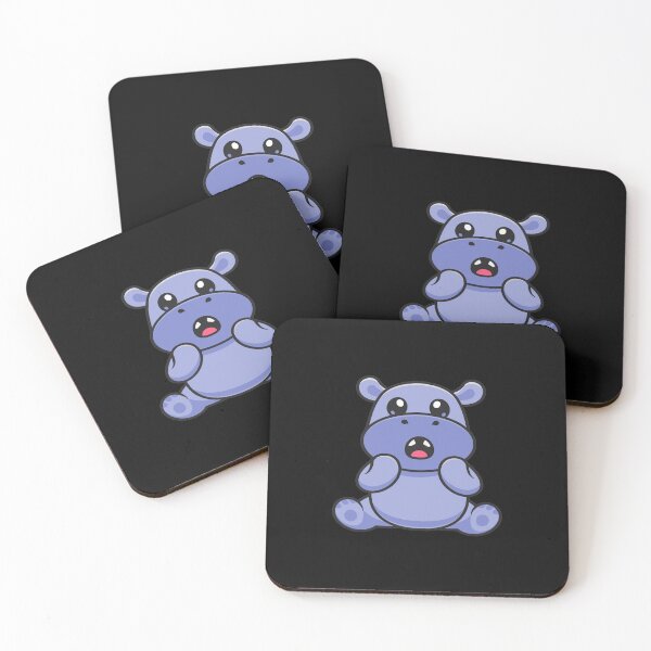 Item preview, Cute Baby Cartoon Hippo designed and sold by NewPrint.