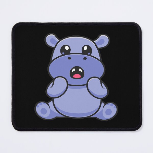 Item preview, Cute Baby Cartoon Hippo designed and sold by NewPrint.