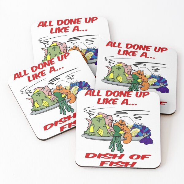Item preview, All done up like a Dish of Fish designed and sold by UcanDraw2.