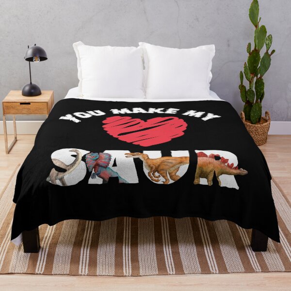 Item preview, Haces que mi corazón Saur, Dinosaur Love designed and sold by WanderTravels.