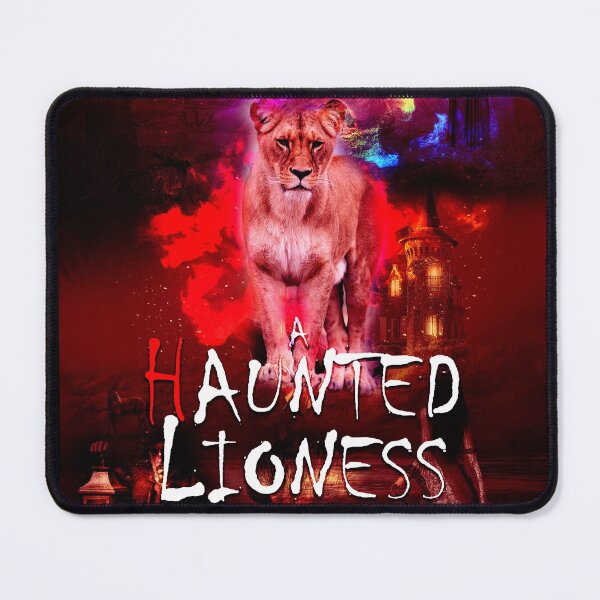 Item preview, A Haunted Lioness - Wild Cat, Lion, Magic, Jungle Animals, Mystery, Kitten, Fantasy designed and sold by blazegoldburst.