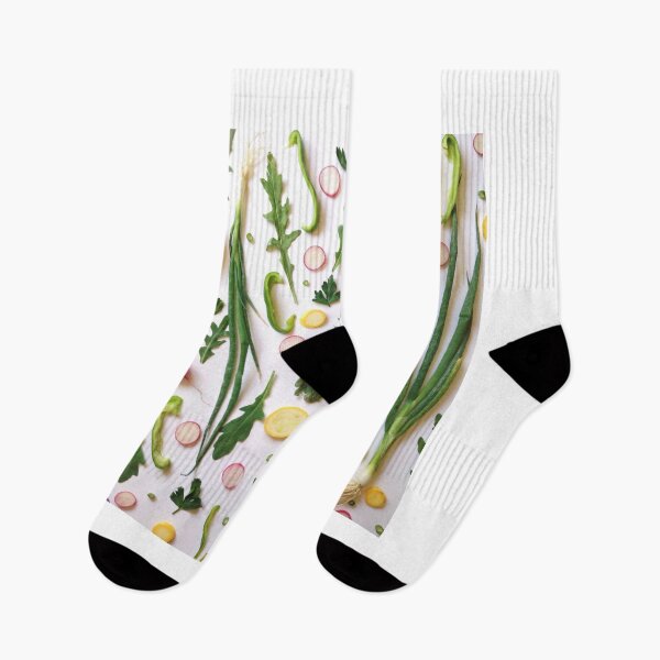 Item preview, Garden Veggies In A Pattern On A White Background. Pattern And Colorful Aesthetic Novelty Design designed and sold by Silver Medal.