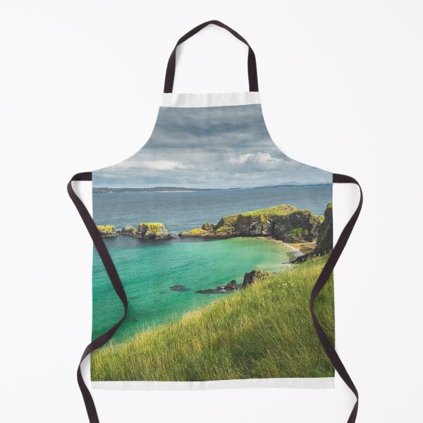 Item preview, Irish Bay With Turquoise Water. Northern Ireland. Bay And Irish Aesthetic Novelty Design designed and sold by Silver Medal.