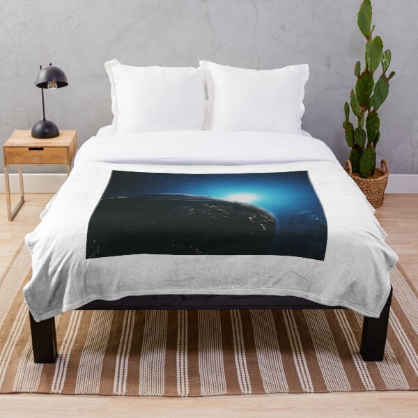 Item preview, Epic Earth Rotate Sunlight Glow Starry Galaxy. Earth And Orbit Aesthetic Novelty Design designed and sold by Silver Medal.