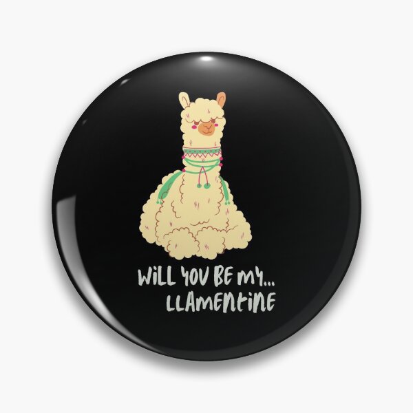 Item preview, Will you be my LLAMENTINE designed and sold by GlobalHunt.