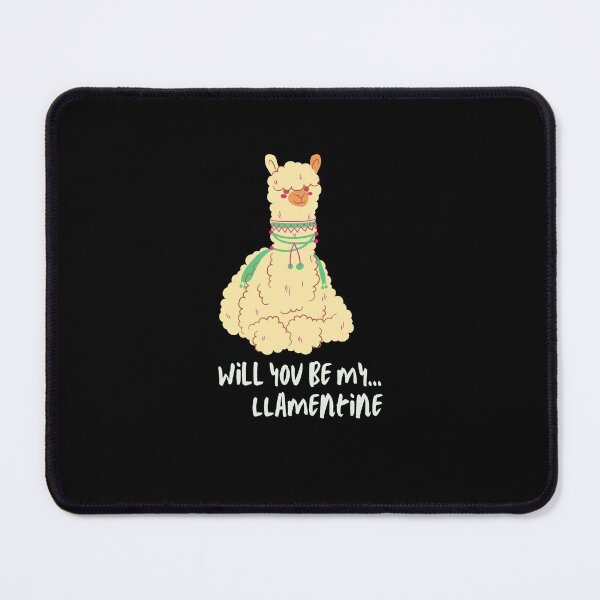 Item preview, Will you be my LLAMENTINE designed and sold by GlobalHunt.