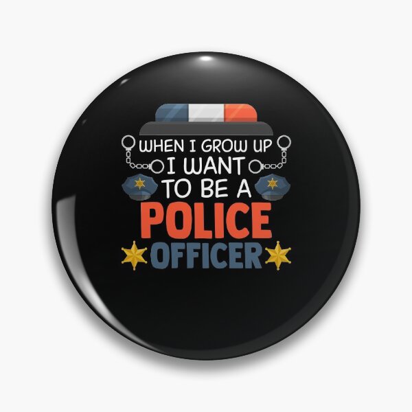 Item preview, When I Grow Up I Want To Be A Police Officer designed and sold by Nessshirts.