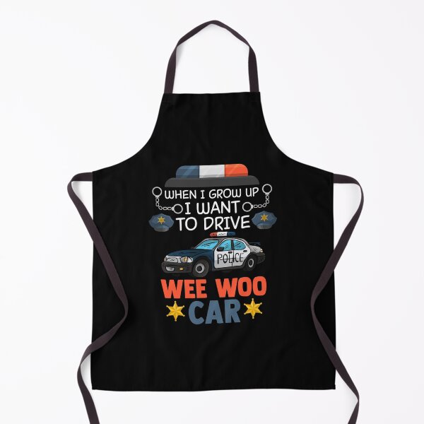 Item preview, Wee Woo Car Driving For A Police Trainee Future Cop designed and sold by Nessshirts.