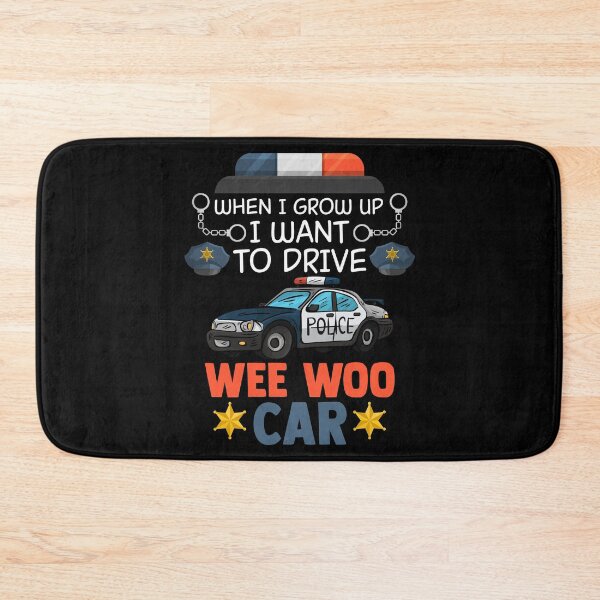 Item preview, Wee Woo Car Driving For A Police Trainee Future Cop designed and sold by Nessshirts.