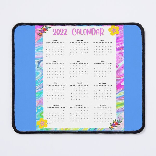 Item preview, 2022 Floral Calendar Stickers and Gifts designed and sold by Willyboy16.