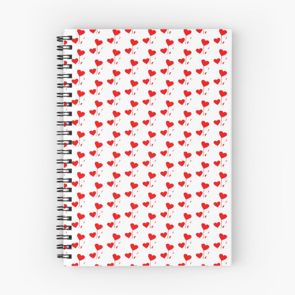 Item preview, red love shape pattern designed and sold by Ovrostore.